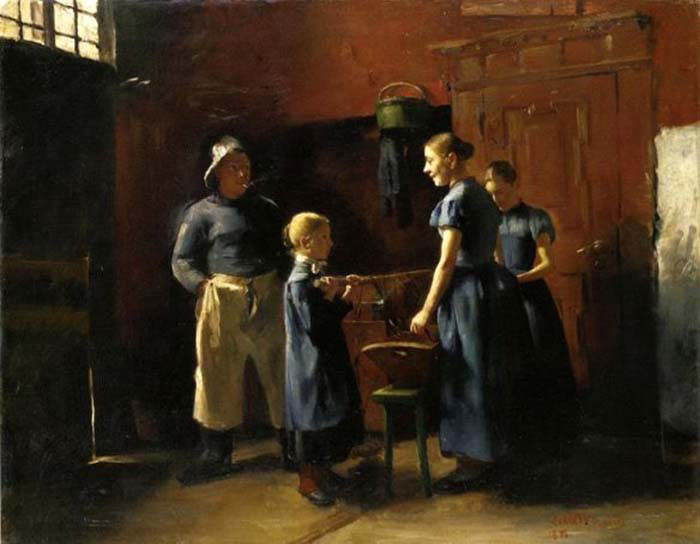 in the fisherman's house